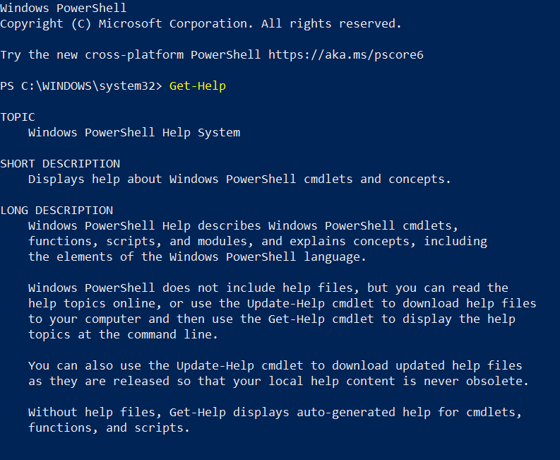 PowerShell code